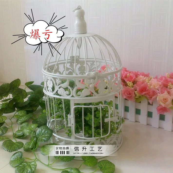 Модная железная птичья клетка свадебное украшение клетка|decorative bird cages|bird cagewedding