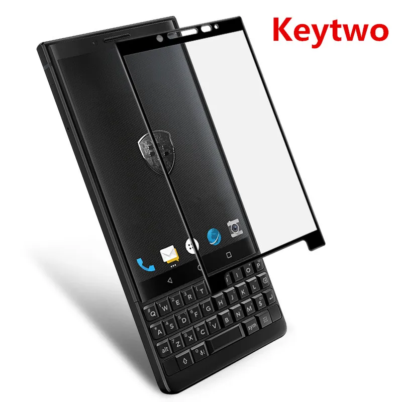 3D закаленное стекло с закругленными краями для BlackBerry Key Two Lite KEYone Key2 Keytwo one Black Berry Mercury полное покрытие защита экрана - Цвет: Keytwo