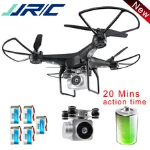 JJR/C JJRC H68 Drone with Camera 720P Quadcopter Altitude Hold Headless Mode RC Helicopter Outdoor Quadcopter 20 Mins Fly Time