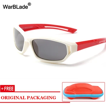 

WarBLade Polarized Kids Sunglasses Boys Girls Baby Infant Sport Sun Glasses UV400 Eyewear Child Shades Oculos Infantil With Case