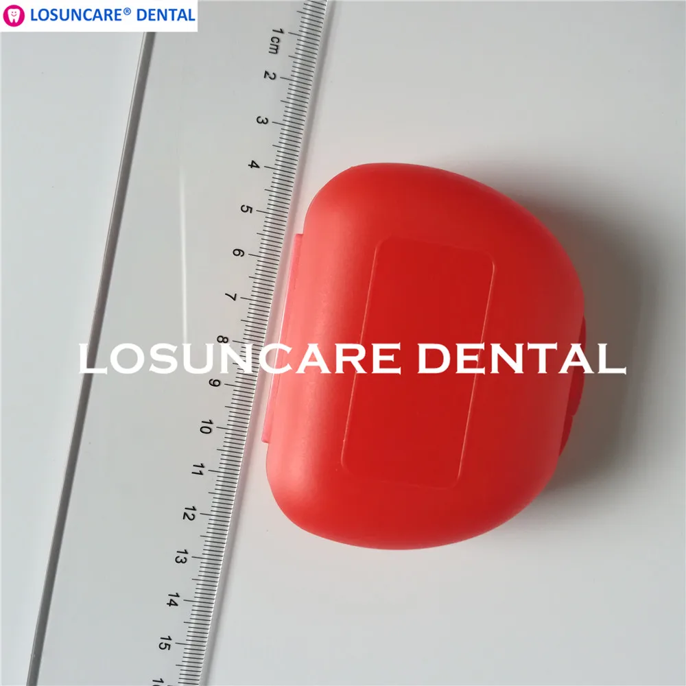 LOSUNCARE 2 шт. коробка для зубных протезов чехол прибор искусственных зубов