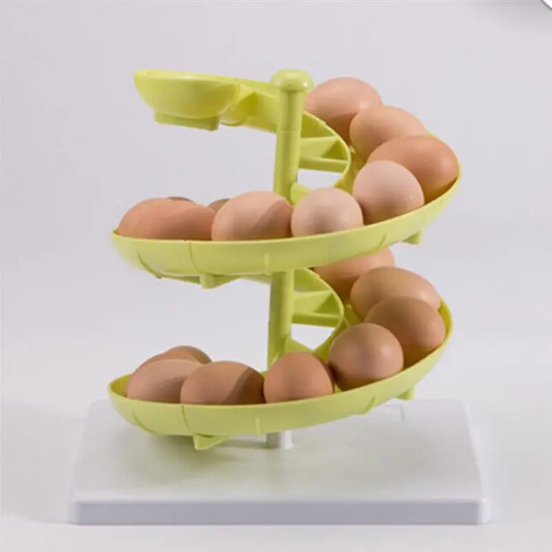 Plastic Egg Run Basket Egg Dispenser Holder for Medium to Large Eggs