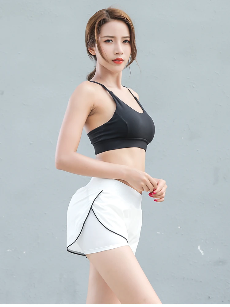 Женские шорты для йоги дышащие спортивные Леггинсы для велоспорта фитнес эластичные тренировки быстросохнущие брендовые шорты для бега гимнастический пляжный низ