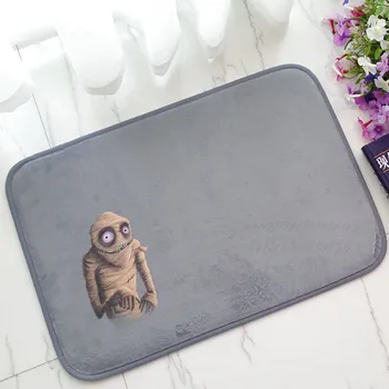 

Honlaker Creative Cartoon Door Entrance Mat High Quality Flannel Super Soft Absorbent Bathroom Door Mat Kitchen Anti-slip Mat