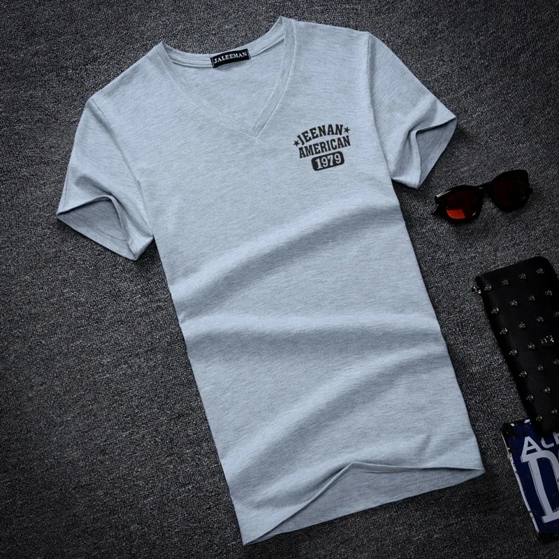 New summer Letter Printed Men's T Shirt Fashion V Neck Short Sleeve T Shirt Mens Clothing Casual Slim Fit Top Tees Plus Size 5Xl New summer Letter Printed Men's T Shirt Fashion V Neck Short Sleeve T Shirt Mens Clothing Casual Slim Fit Top Tees Plus Size 5Xl