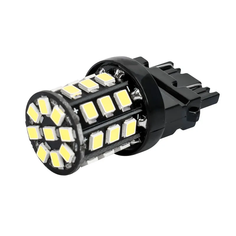 2 шт 3157 P27/7 W 33 smd 2835 Светодиодный автомобильный тормозной светильник s мотор дневной ходовой светильник сигнал поворота 3156 3057 3456 3757 Красный Желтый янтарь