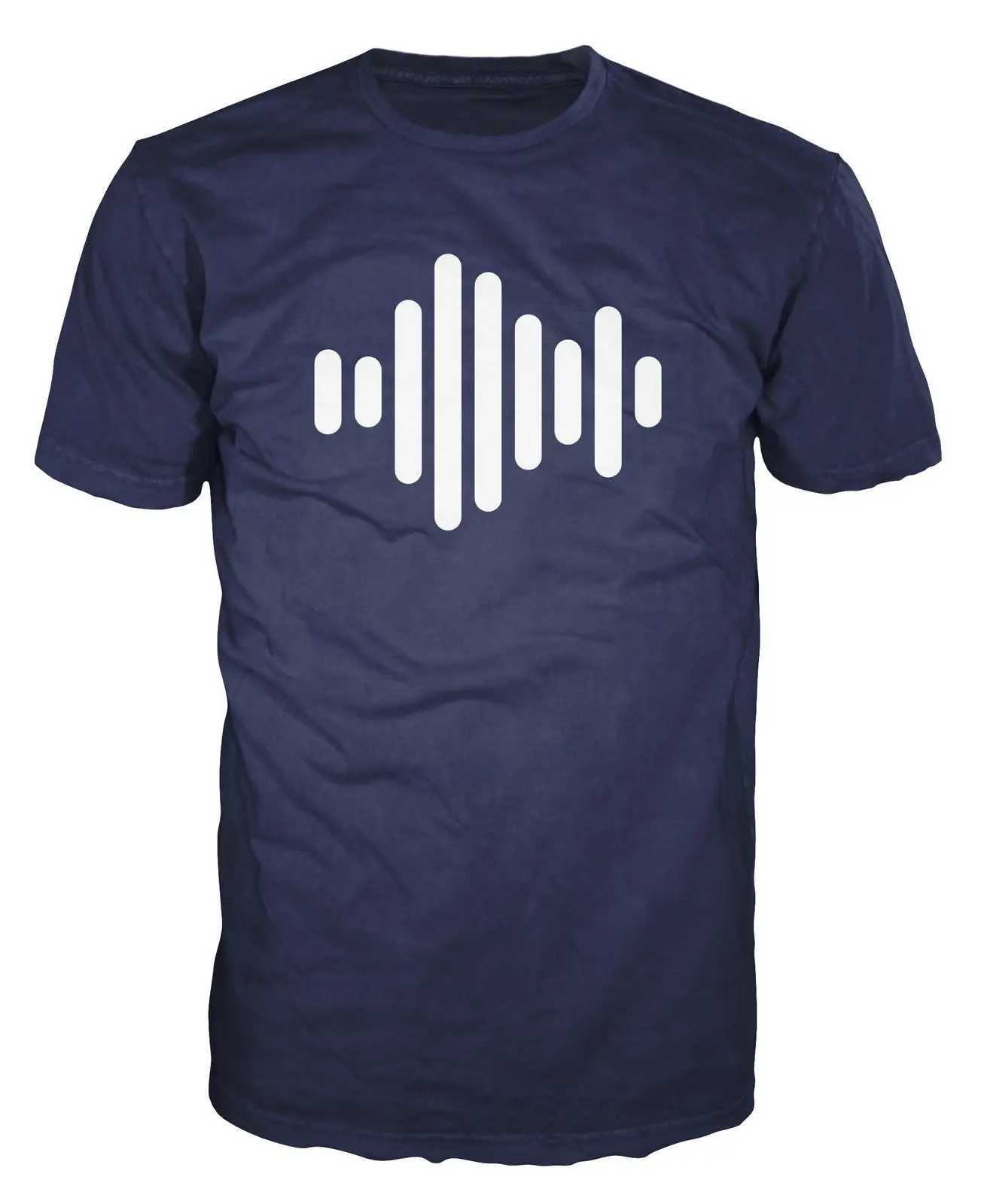 Звук символ мода диджей музыкальный продюсер эквалайзер волна Beat редактор футболка