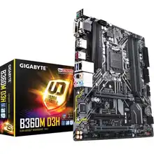 Для Gigabyte GA-B360M D3H новые оригинальные настольные B360 материнской B360M D3H разъем LGA1151 DDR4 USB3.0 SATA3