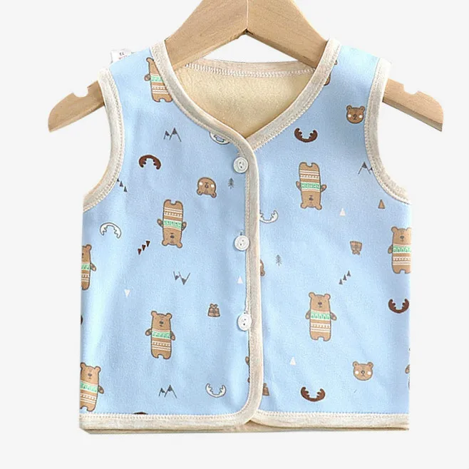 New Children's Vest for Boys Spring Autumn Wool Baby Vests Fashion Waistcoat for Boys Baby Clothes Kids Tops Jackets Colete lightweight spring jacket