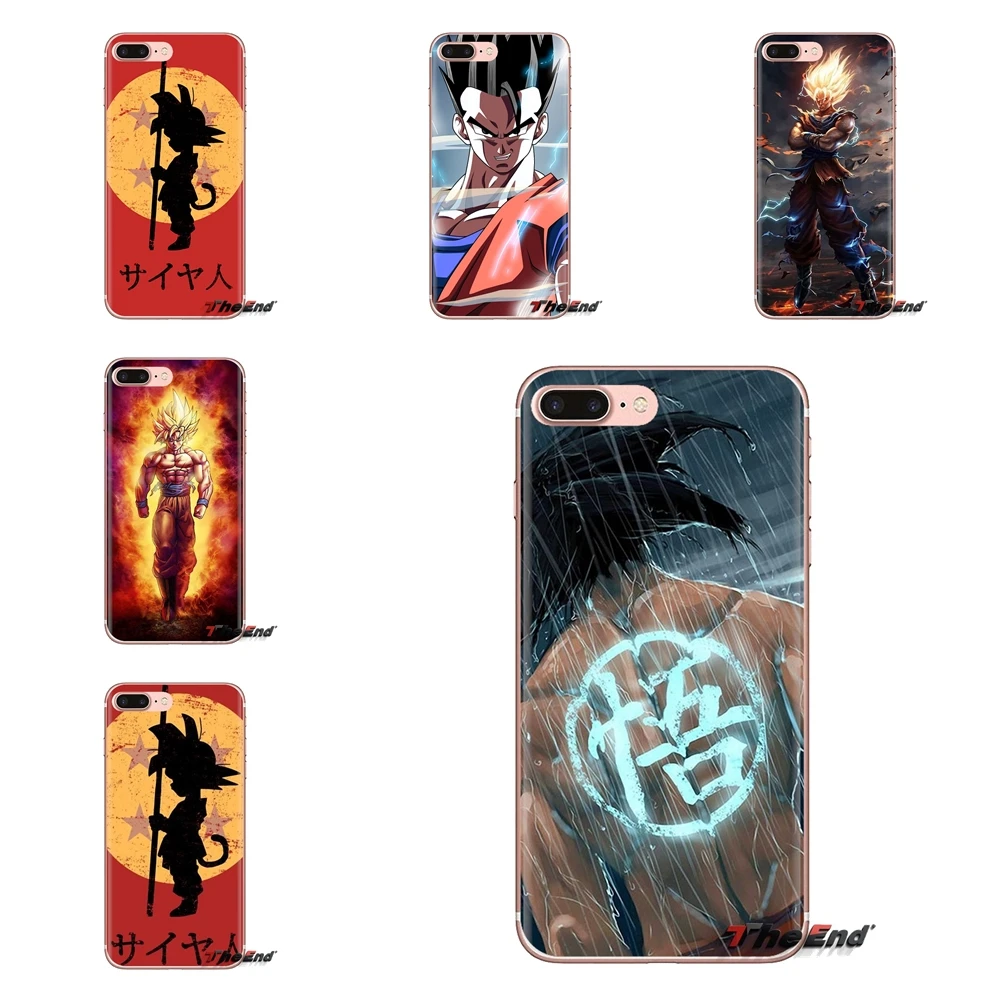 For Xiaomi Mi3 Samsung A10 A30 A40 A50 A60 A70 Galaxy S2 Note 2 Grand Core Prime Anime Vegeta Dragon Ball Z Son Gohan Case Cover |