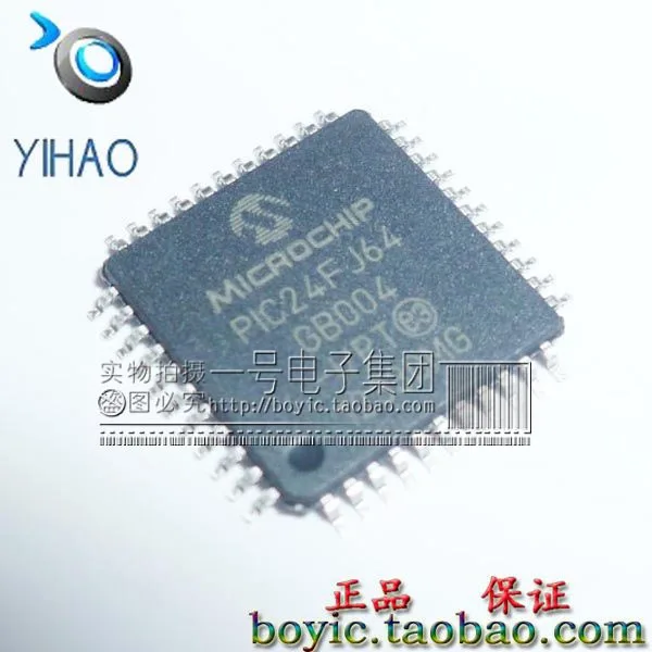 PIC24FJ64GB004-I/PT Микроконтроллеров (MCU) новый оригинальной аутентичной SMD TQFP44 |
