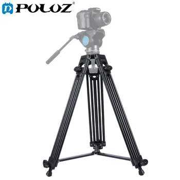 

PULUZ Professional Heavy Duty Tripod Video Camera Camcorder Tripod Monopod Aluminum Alloy Tripod for Canon Sony DSLR SLR Camera