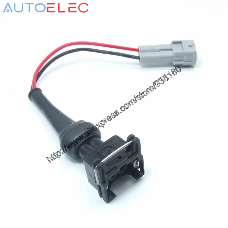 1Pcs 2Way EV1 to Nippon/Denso Adapter changing wiring ... delphi dea 500 wiring harness adapter 