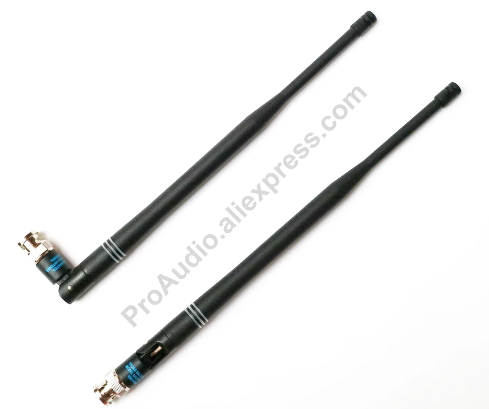 

2ocs Pro OEM Receiver Antenna BNC Connector for Shure U4D U4C UA UHF Wireless acceptor