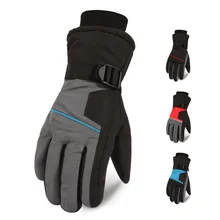 Мужские зимние теплые непромокаемые перчатки ветрозащитные зимние сноубордические/лыжные спортивные перчатки