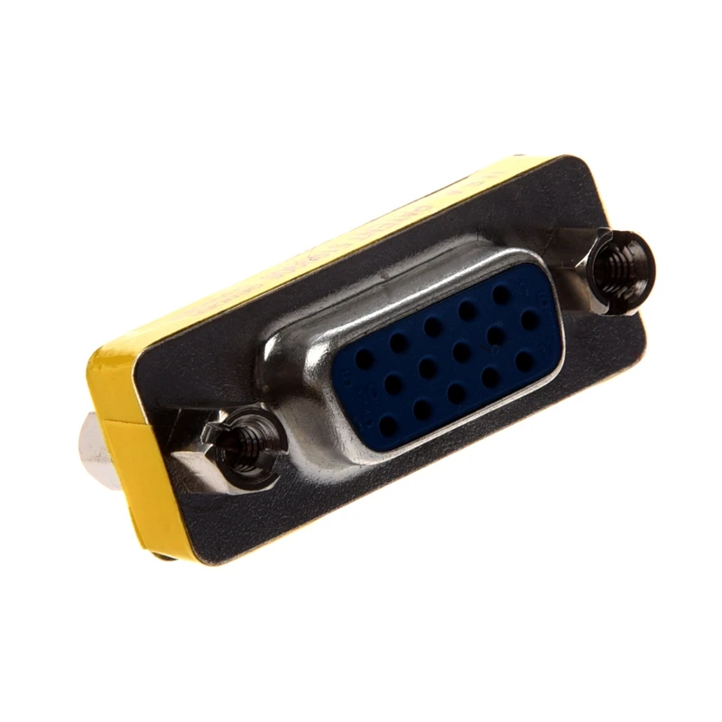 HD15(VGA) Female / HD15(VGA) Female, VGA Mini Gender Changer(For PC