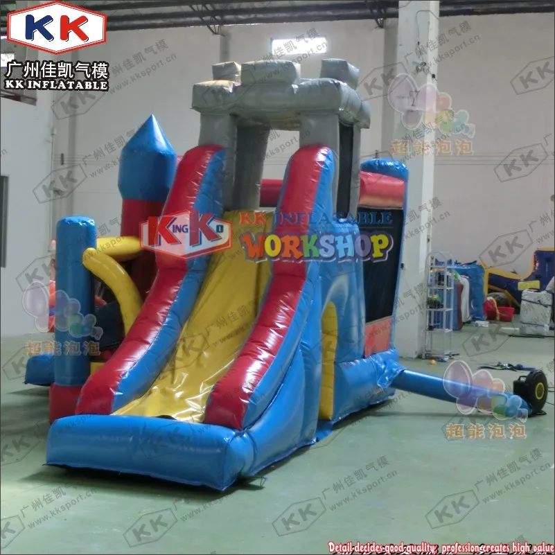 

Small inflatable indoor bouncer Commercial inflatable mini combo with ocean ball pool