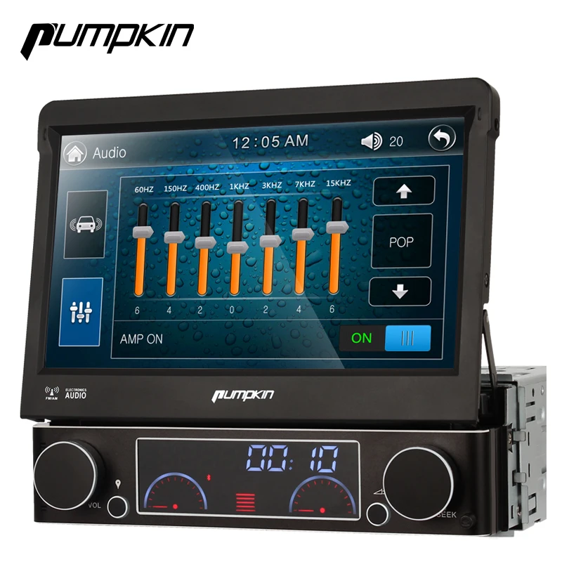 Pumpkin 1 Din Wince 6.0 Car DVD Player GPS Navigation Car Stereo 7 Inch