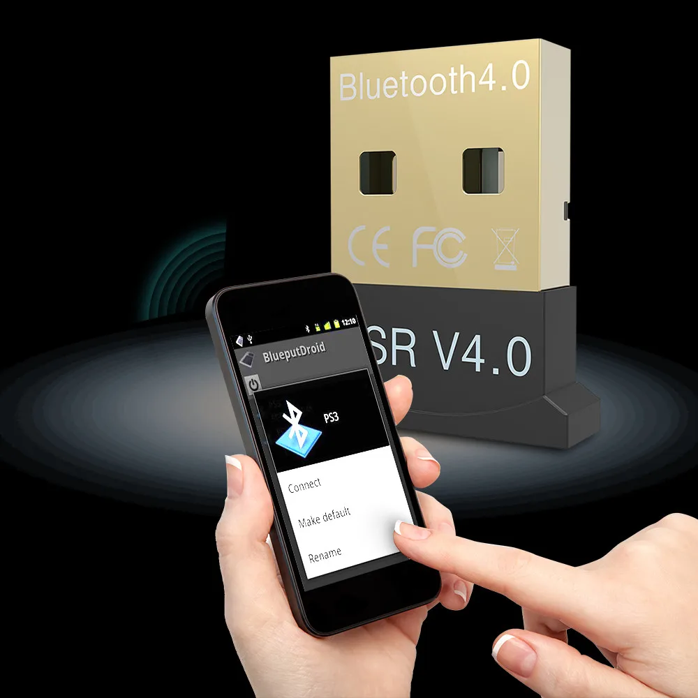 Mini USB Bluetooth V 4,0 Двойной режим Sem Fio Adaptador Dongle Bluetooth CSR 4,0 USB 2,0/3,0 для оконные рамы 10 8 XP Win 7 Vista 32/64