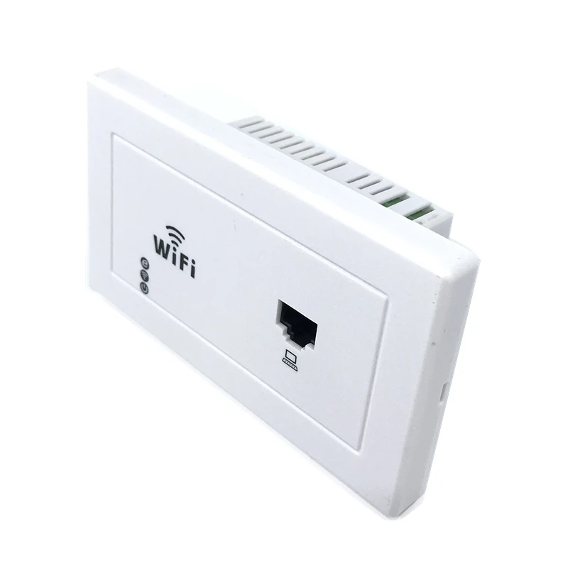 ANDDEAR белая Беспроводная настенная точка доступа Wi Fi для комнат гостиниц высокого