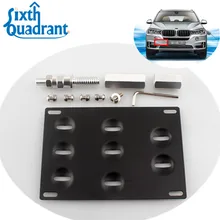 Авто Запчасти передний бампер Фаркоп Номерные знаки для мотоциклов Монтажный кронштейн комплект для BMW E82 E88 E90 E91 E92 E93 M3 E39 e70 E71