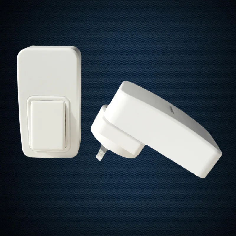 

long-range 120m waterproof new wireless doorbell with no battery AC240V EU-plug 38 rings home smart digital door bell