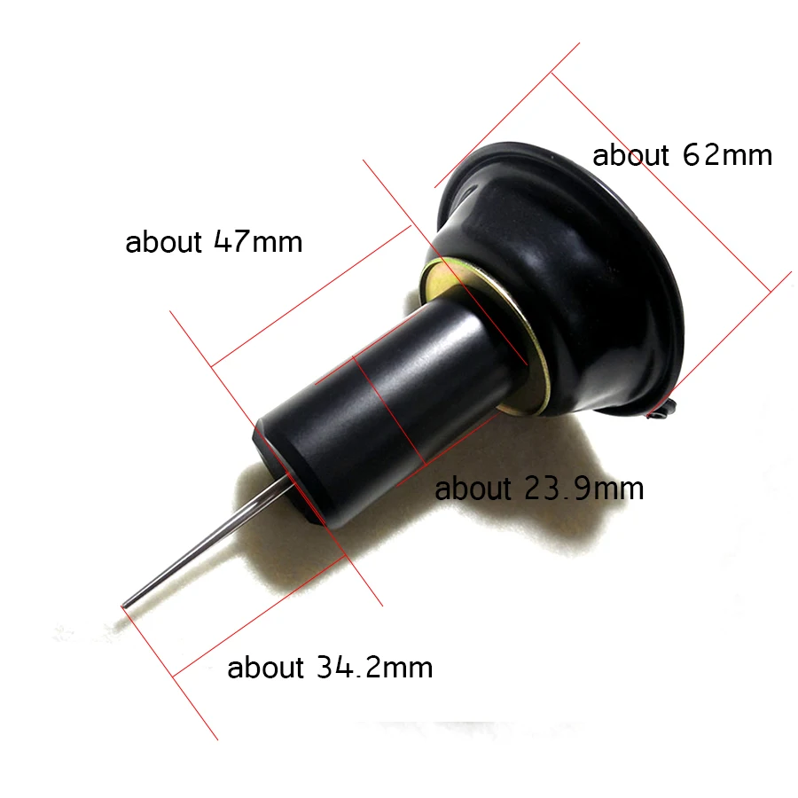 with Jet needle 23.9MM diameter YM Virago XV250 V-twin cylinder motorcycle BDS26 Mikuni Carb plunger diaphragm