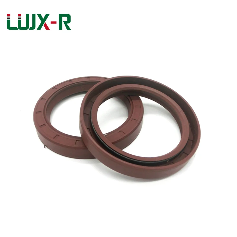 

LUJX-R TC Skeleton Oil Seal with Spring Steel Fluorine Gasket 30x52x5/30x52x7/30x52x8-30x85x10 FKM Radial Shaft Sealing Ring
