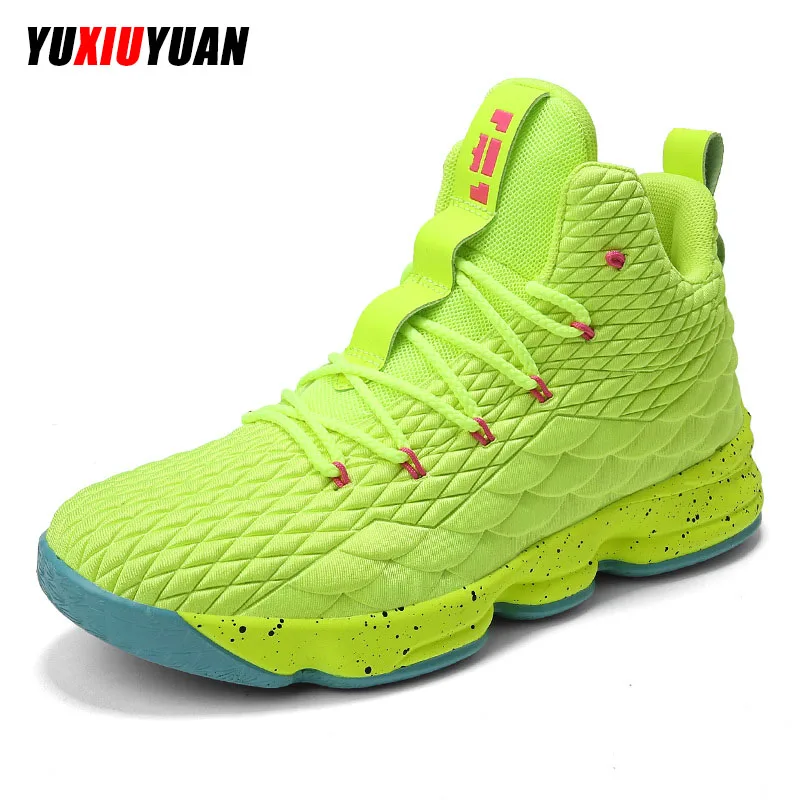 

High-top Lebron Basketball Shoes Men Women Cushioning Breathable Basketball Sneakers Anti-skid Athletic jordan Man Sport Shoes