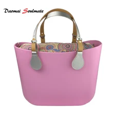 Классический размер большой емкости Водонепроницаемый EVA тело O Сумка Стиль obag сумки женские сумки дамские сумки Сумка Силиконовая ручная сумка