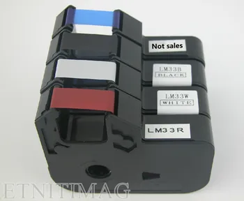 

Ink Ribbon Cassette LM-33B For LMARK Cable ID Printer Electronic Lettering Machine Tube Marking Machine LK-330 LK-320 LK-320P