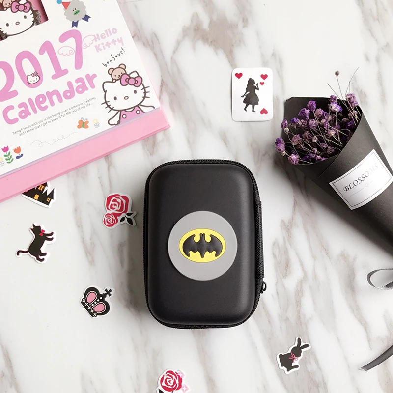 RACAHOO Mini Cartoon Earphone Storage Bag Case For Headphone Key Coin Hard Holder Box Carrying Hard Hold Memory Card Ear Pads11