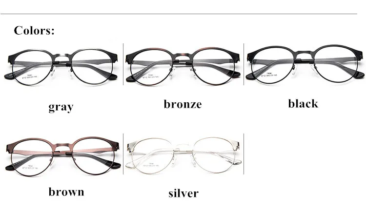 Винтажная модная стеклянная оправа, прозрачные линзы, фирменный дизайн, металл, анти-УФ стекло для глаз, es оправа для женщин и мужчин, очки gafas oculos de grau