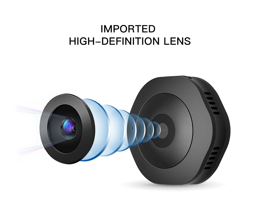 Volemer H6 Wifi Mini Camera Home Security IR Night Vision Wireless Ip Cam HD Motion Detection Portable Magnetic Handheld Camera (3)