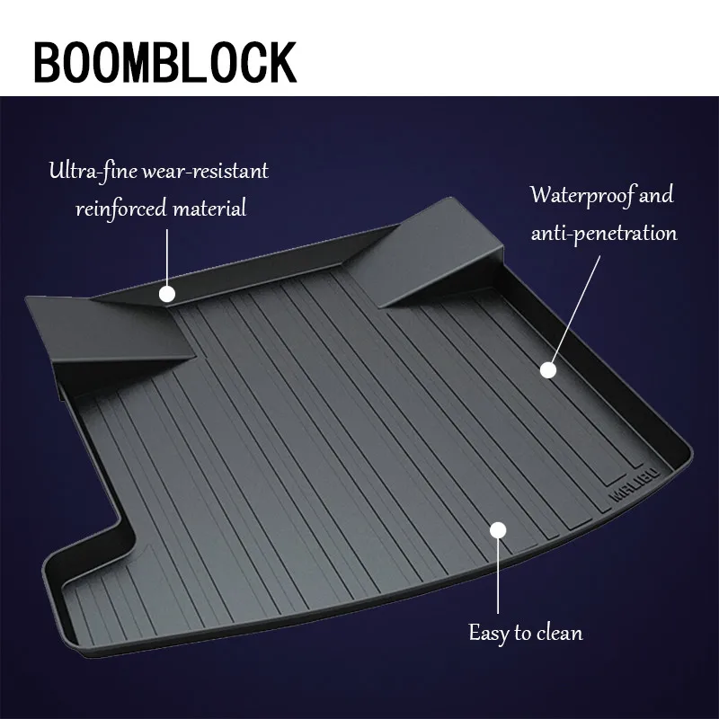 

Car rear trunk mat Cargo Liner For Chevrolet Trax Epica Cruze Captiva Sail Equinox Malibu XL Luggage Tray Carpet Accessories