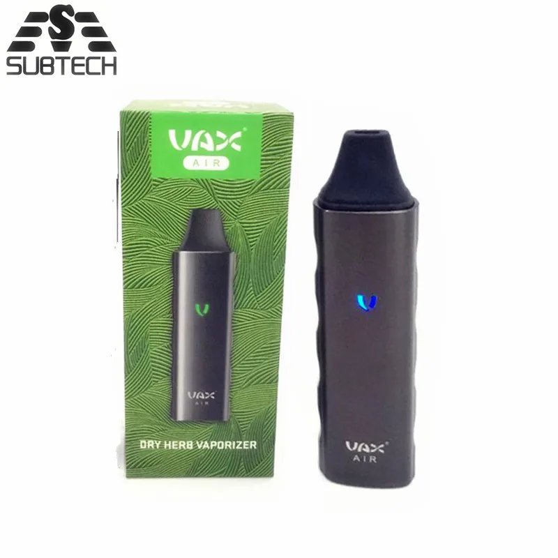 Original VAX Air vape Kit dry herb & wax Electronic cigarette 3000mah Battery Removable Temperature Control E Cigarette mod Original VAX Air vape Kit dry herb & wax Electronic cigarette 3000mah Battery Removable Temperature Control E Cigarette mod