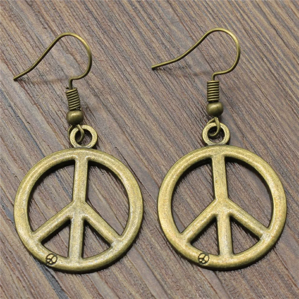 

Peace Symbol Drop Earrings Fashion Peace Symbol Dangle Earrings Peace Symbol Earrings For Women Dropshipping
