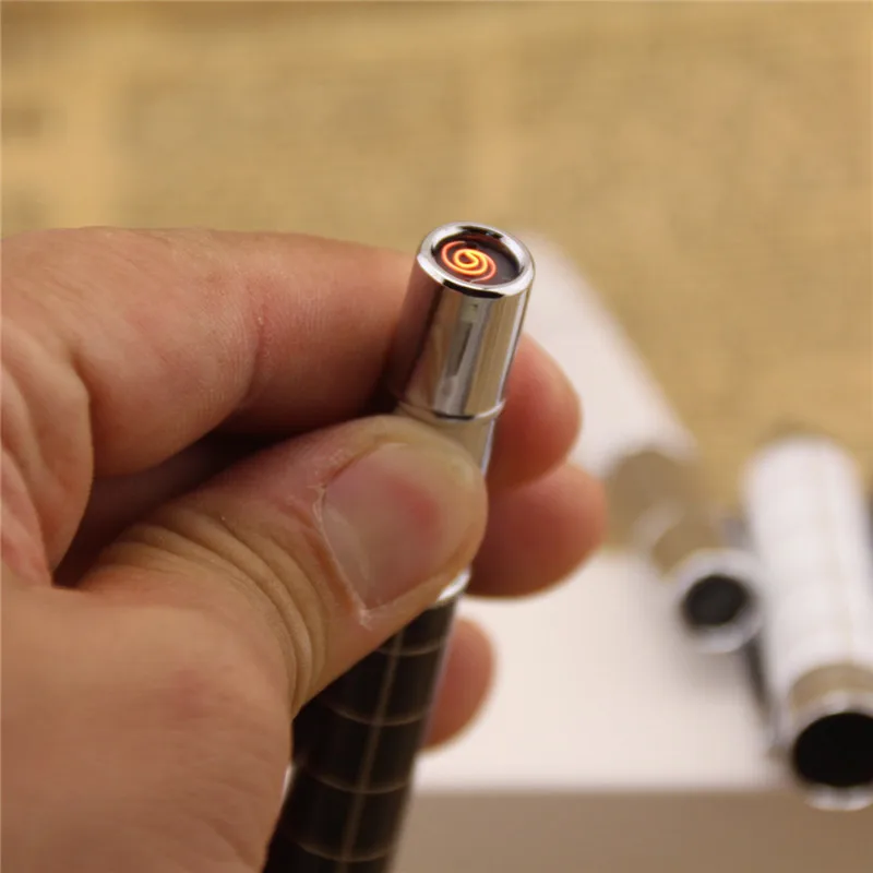 С ручкой) USB окружающей аккумуляторная легче, Аксессуары для сигарет, Принадлежности для курения