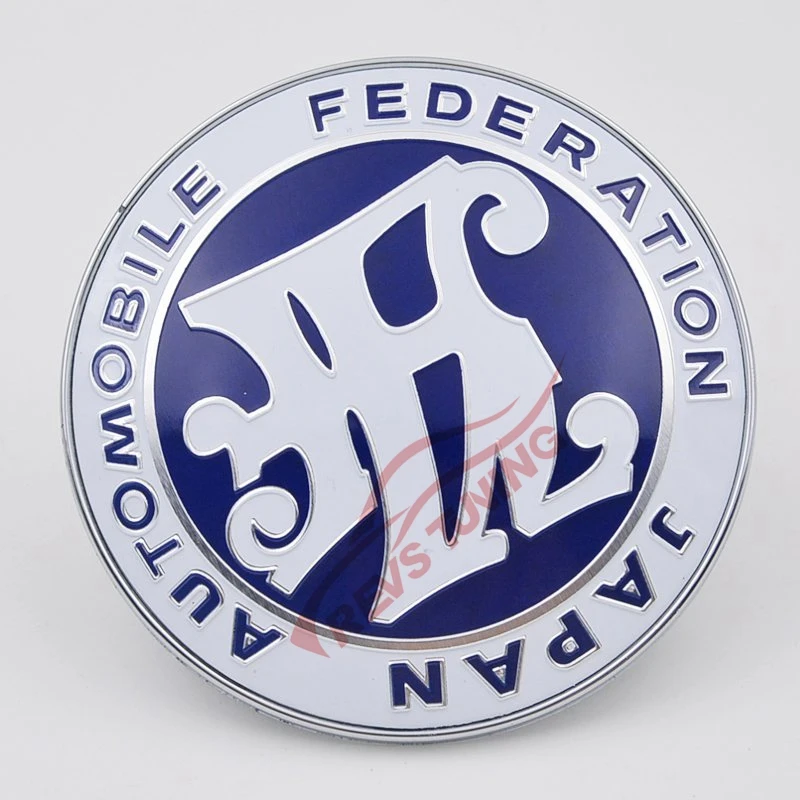 

9cm Blue Color Car Decorative Front Grille Emblem JAF Badge