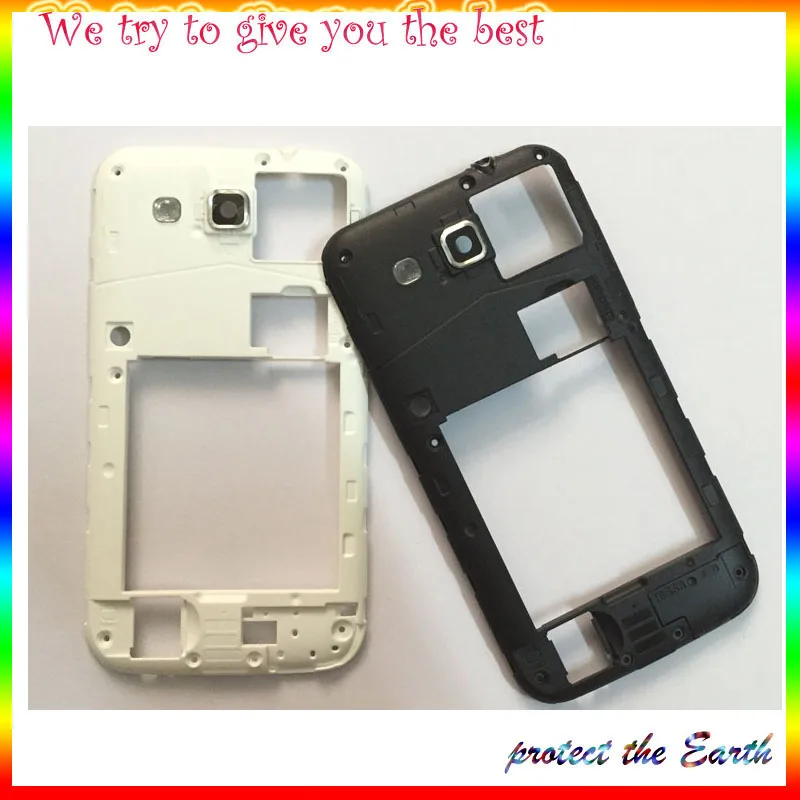 

Original Middle Bezel Plate Back Housing Case For Samsung Galaxy Win I8550 i8552 Back Housing cover +Camera Glass Lens