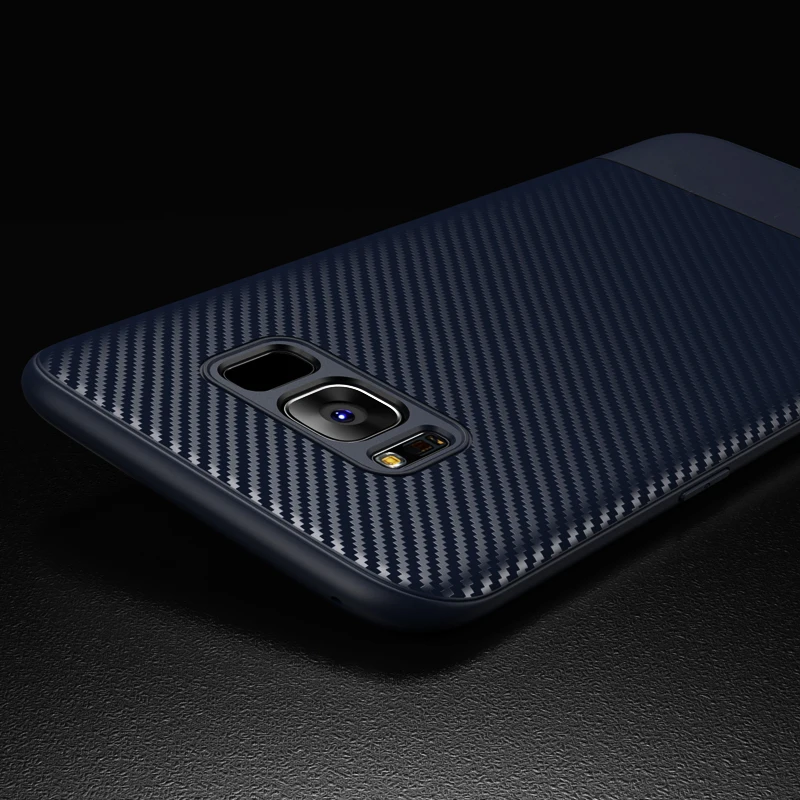 Чехол из углеродного волокна для Samsung Galaxy S8 Plus Note 10 pro силиконовый чехол 8 S9