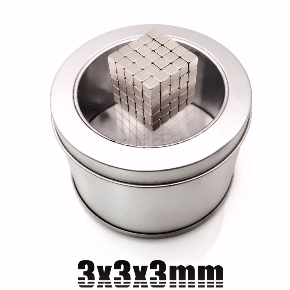 

3x3x3mm 216pcs Silver Magnet Balls Magic Square 3D Puzzle Ball Sphere Magnetic Child Toy N35 Neodymium Magnets 3*3*3