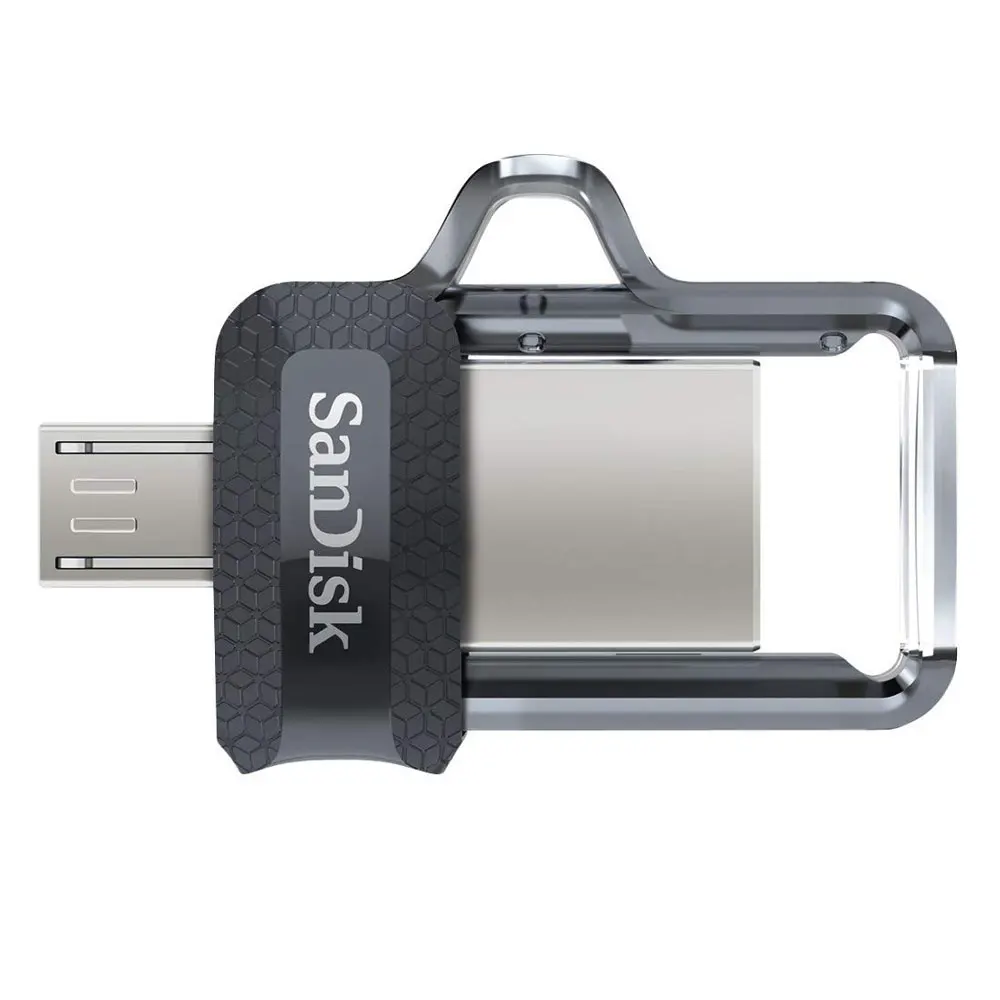 Sandisk OTG USB Flash 16 ГБ 32 ГБ 64 Гб 128 ГБ ультра двойной накопитель USB3.0 мини Флешка компьютер Cle USB sdd3 диск на ключ