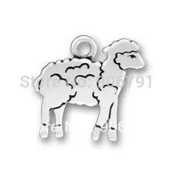 

100pcs a lot 2013 fashional anti-silver color Lamb Charm