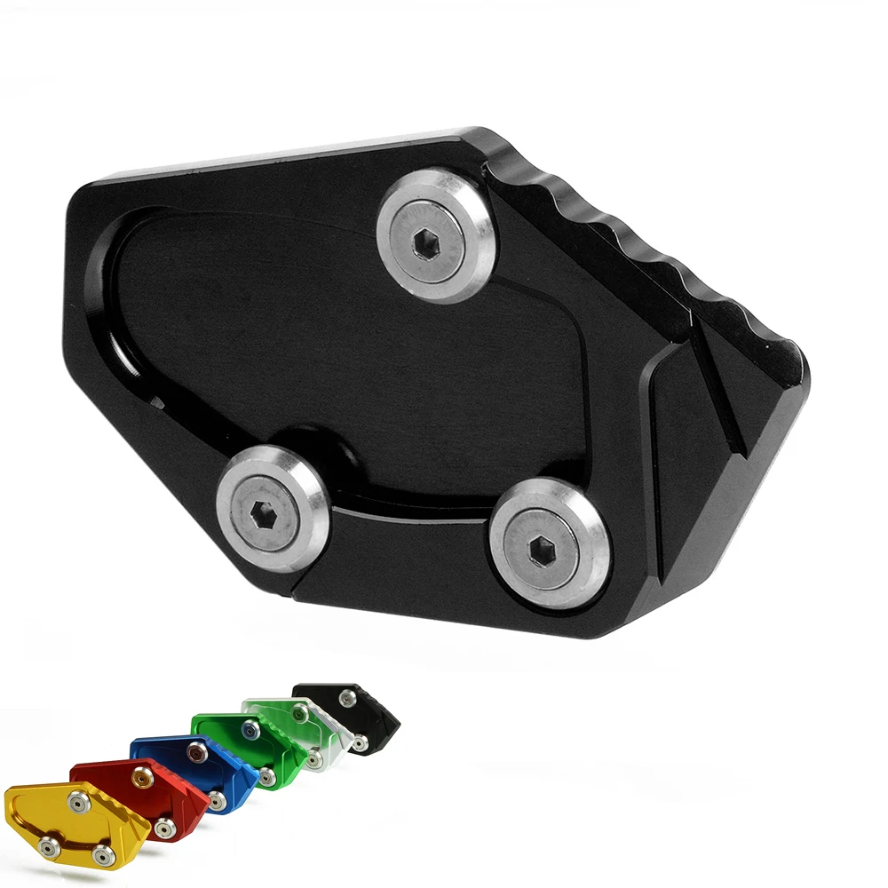 

For YAMAHA YZF-R3 R25 2015 2016 CNC Aluminum Motorcycle Side Stand Pad Enlargement Plate Kickstand Extension