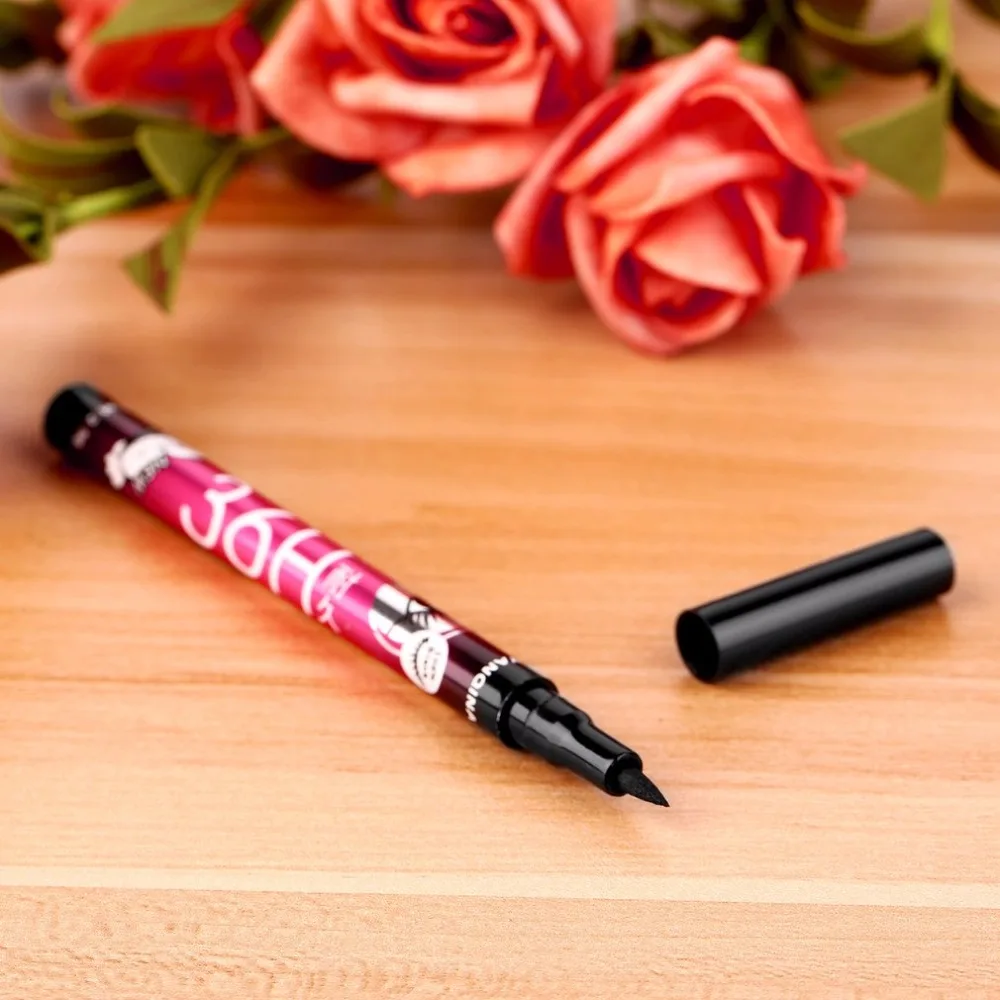 2017 Cheapest Waterproof Black Liquid Eyeliner Pen Make Up Beauty Eye Liner Pencil Cosmetics Lipstick Eyebrow