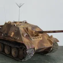 Пособия по немецкому языку Jagdpanther сатиновая юбка-американка самоходное противотанковое орудие военная модель 3D Бумажная модель сделай сам по эксплуатации