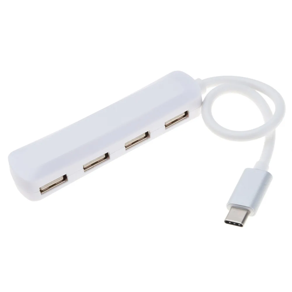 Мини концентратор kebidu с Type c на USB 2 0 4 порта 3 адаптер для MacBook ChromeBook Pixel ПК ноутбука C