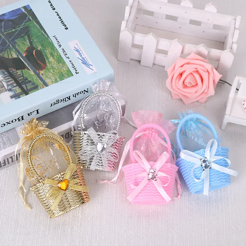 

Creative wedding candy boxes candy bag gift box wedding favor gift box with bag baby shower bridal shower sweet candy gift boxes