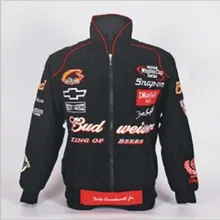 F1 драйвер защитная одежда Chevrolet логотип куртка на заказ Мужская куртка теплая водонепроницаемая крутая куртка для женщин и мужчин